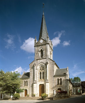 Vue d'ensemble, façade ouest