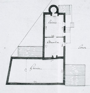 plan du rez-de-chaussée surélevé