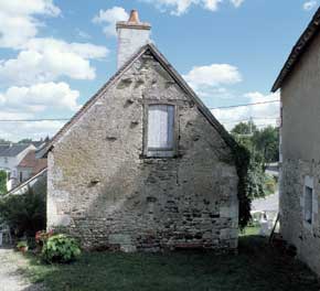 Pignon avec accès au grenier