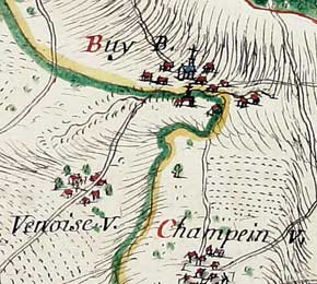 Extrait de l’Atlas de Trudaine