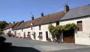 Alignements de maisons reconstruites dans la seconde moitié du 19e siècle