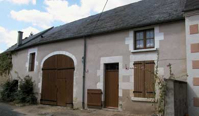 Ferme de type "bloc à terre".