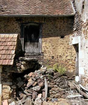 Vestiges d'une maison de vigneron