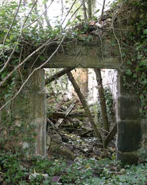 Vestiges de l'ancien château