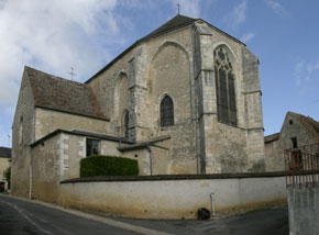 Chevet, chapelle sud et sacristie