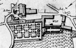 Plan géométral de la maison de plaisance de Sury-en-Vaux