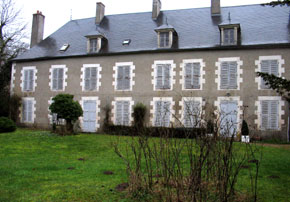 Corps de logis principal, côté parc