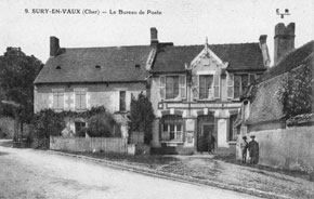 La poste (carte postale 1er quart du 20e siècle)