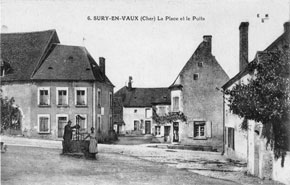 Vue de la Place et du puits