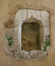 Détail d'une niche du 15e siècle