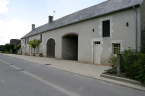 Vue d'ensemble avec passage couvert