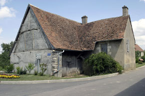 Vue d'ensemble de la maison de vigneron